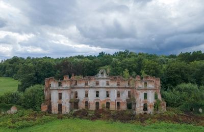 Kasteel te koop Słobity, Ermland-Mazurië, Vooraanzicht