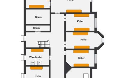 Kasteel te koop Fays, Wallonie, Kellergeschoss