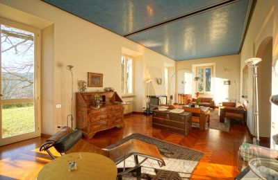 Historische villa te koop Città di Castello, Umbria, Woonkamer