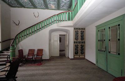 Kasteel te koop Przybysław, West-Pommeren, Ingangshal