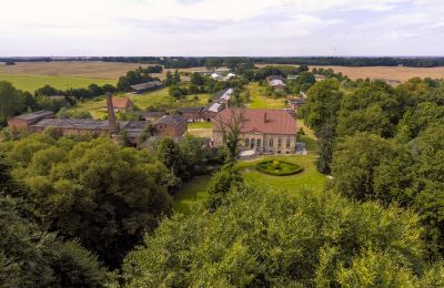 Kasteel te koop Przybysław, West-Pommeren, Park