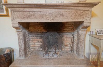 Landelijk huis te koop Città di Castello, Umbria, Open haard