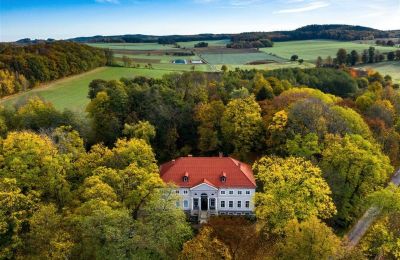 Kasteel te koop Sławnikowice, Slawnikowice 99, Neder-Silezië, Dronefoto