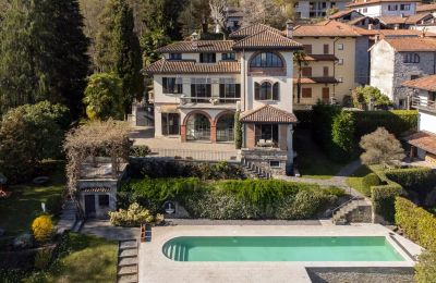 Historische villa te koop 28838 Stresa, Piemonte, Dronefoto