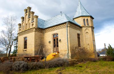 Historische villa te koop Chmielniki, Koejavië-Pommeren, Achteraanzicht