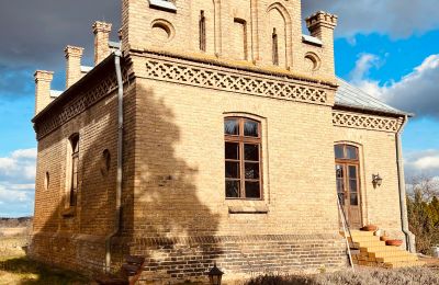 Historische villa te koop Chmielniki, Koejavië-Pommeren, widok z tyłu