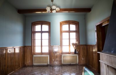 Historische villa te koop Chmielniki, Koejavië-Pommeren, Woonkamer