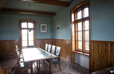 Historische villa te koop Chmielniki, Koejavië-Pommeren, Woonkamer