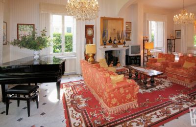 Historische villa te koop Lucca, Toscane, Woonkamer