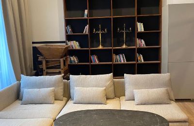 Kasteel appartement te koop Lubiechowo, Pałac w Lubiechowie, West-Pommeren, Widok na salon
