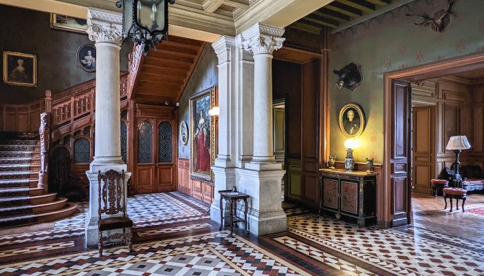 Prachtig kasteel in Bretagne met 24 hectare grond