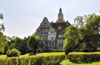 Kasteel te koop Płoty, Nowy Zamek, West-Pommeren, Zijaanzicht