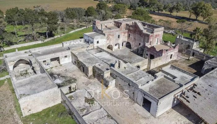 Majestueus landgoed van 52 hectare in Apulië als investeringsobject