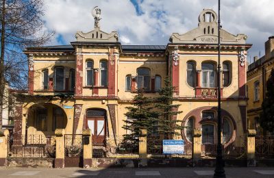 Historische villa te koop Piotrków Trybunalski, Jarosława Dąbrowskiego 14, Łódź , Buitenaanzicht