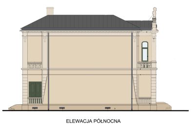 Historische villa te koop Piotrków Trybunalski, Jarosława Dąbrowskiego 14, Łódź , Visualisatie