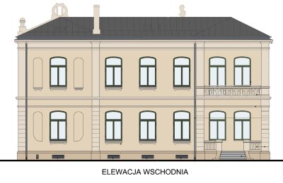 Historische villa te koop Piotrków Trybunalski, Jarosława Dąbrowskiego 14, Łódź , Visualisatie