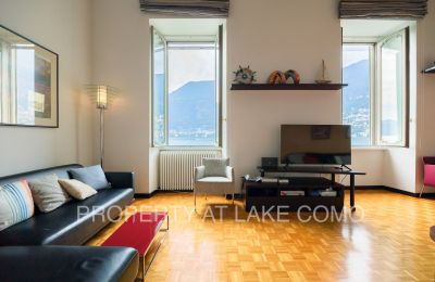 Appartement in een historisch pand te koop Torno, Lombardije, Woonkamer