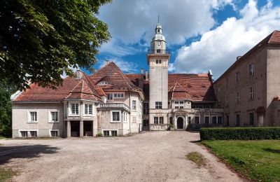 Kasteel te koop Płoty, West-Pommeren,, Vooraanzicht