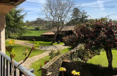 Landelijk huis te koop Melide, Cabazás, Galicië, Vistas desde el balcón