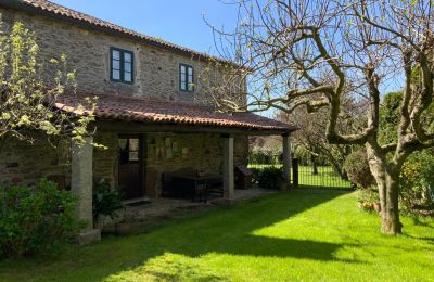 Landelijk huis te koop Melide, Cabazás, Galicië, Terraza