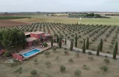 Landelijk huis te koop Almagro, Almagro, Castilla-La Mancha, Dronefoto