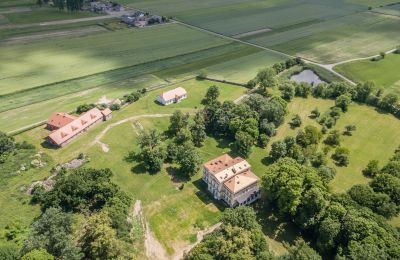 Kasteel te koop Karszew, Groot-Polen, Dronefoto