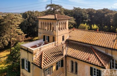 Historische villa te koop Pisa, Toscane, Dronefoto