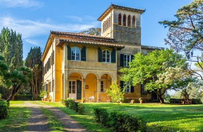 Historische villa te koop Pisa, Toscane, Buitenaanzicht
