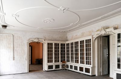 Kasteel te koop Gościeszyn, Pałac w Gościeszynie, Groot-Polen, Bibliotheek