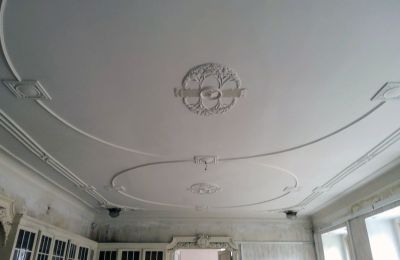 Kasteel te koop Gościeszyn, Pałac w Gościeszynie, Groot-Polen, Stucdecoratie