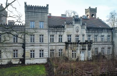 Historisch vastgoed, Neogotisch landhuis in Gościeszyn - Engelse neogotiek in Groot-Polen