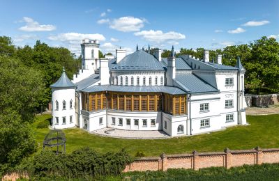 Kasteel te koop Patrykozy, Mazovië, Achteraanzicht