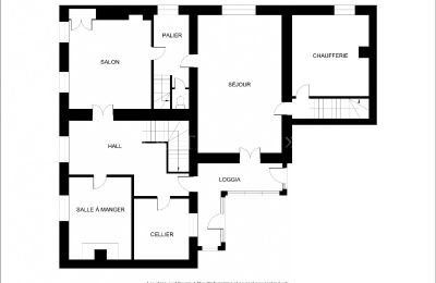 Vastgoed Bessières, Plattegrond 1
