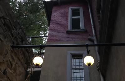 Historische villa te koop 58762 Altena, Bachstraße 66, Nordrhein-Westfalen, Außenansicht hintere Fassade