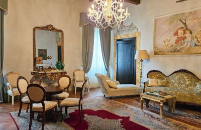 Historische villa te koop Montecalvoli, Toscane, Salon