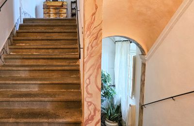 Historische villa te koop Montecalvoli, Toscane, Trap