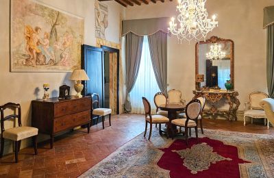 Historische villa te koop Montecalvoli, Toscane, Salon