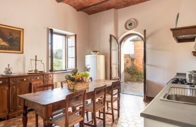 Historische villa te koop Torrenieri, Toscane, Keuken