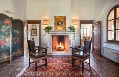 Historische villa te koop Torrenieri, Toscane, Woonruimte