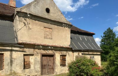 Historische villa te koop Przecław, Lubusz,, Vooraanzicht