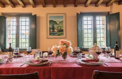 Landelijk huis te koop Pistoia, Toscane, Eetkamer