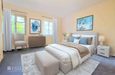 Historische villa te koop Bonn, Nordrhein-Westfalen, Schlafzimmer - KI generiert