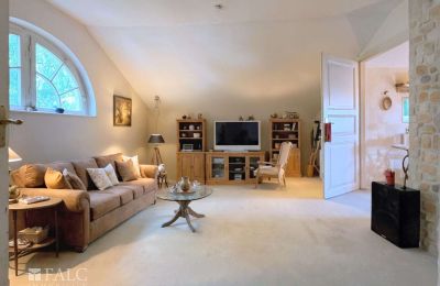 Historische villa te koop Bonn, Nordrhein-Westfalen, Wohnzimmer - KI generiert 