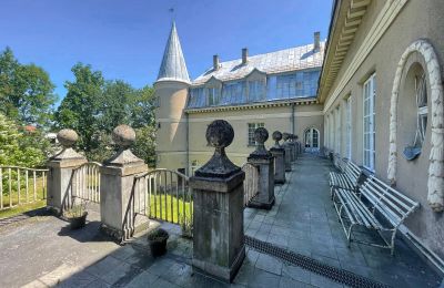 Kasteel te koop Łubie, Pyskowicka 34, Silezië, Terras