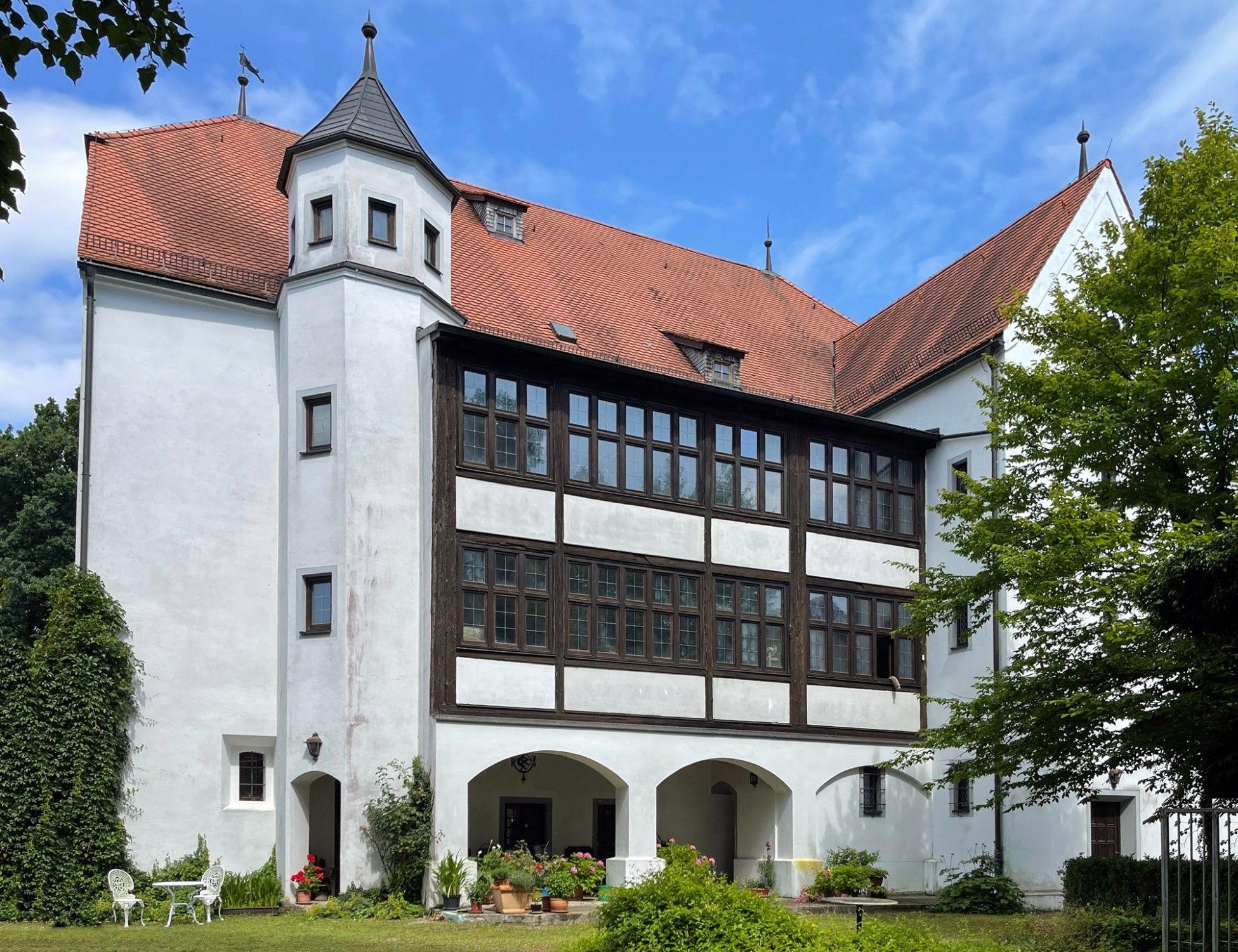 Images Kasteel in Seibersdorf nabij München met tuin