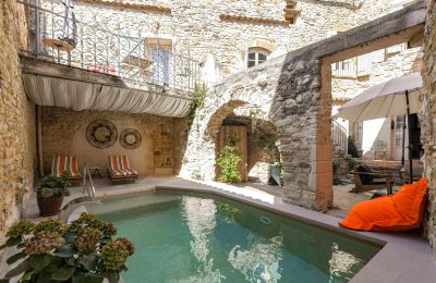 Historiske ejendomme, Hus med karakter, historisk charme, pool og terrasse nær Uzès