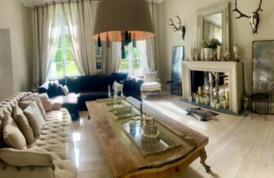 Landhuis te koop Role, Pommeren, Open haard