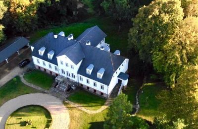 Landhuis te koop Role, Pommeren, Dronefoto