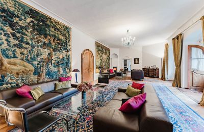 Kasteel te koop 4693 Desselbrunn, Opper-Oostenrijk, Der große Salon, ideal für herrschaftliche Empfänge ...