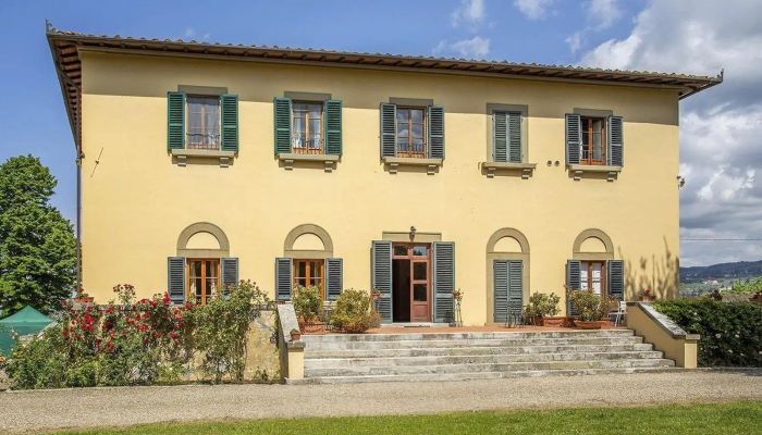 Historische villa te koop Bagno a Ripoli, Toscane